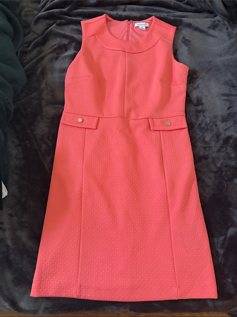 Liz Claiborne Coral Sheath Dress